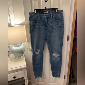 Madewell 9” High Rise Skinny Jeans